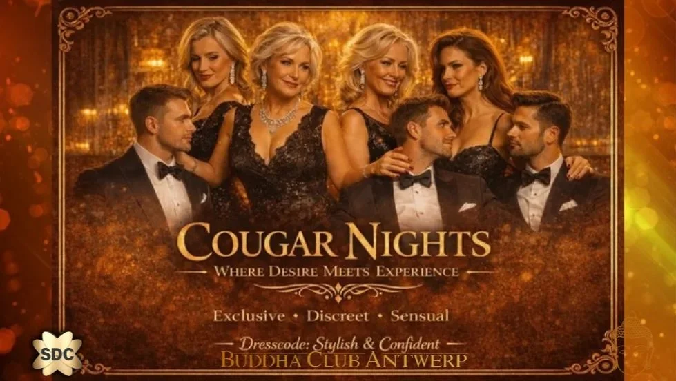 Flyer van Cougar Nights