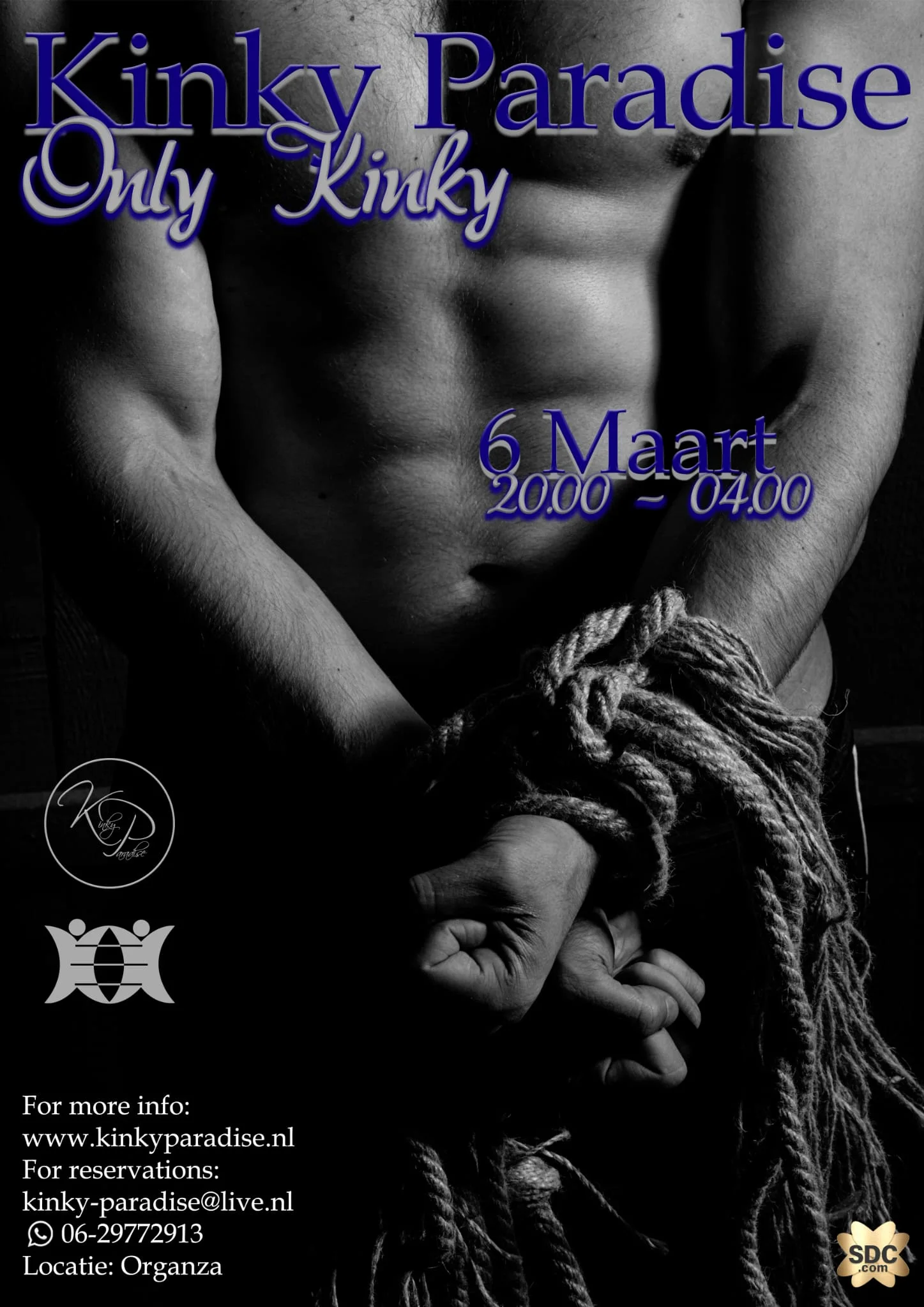 Flyer van Only Kinky!