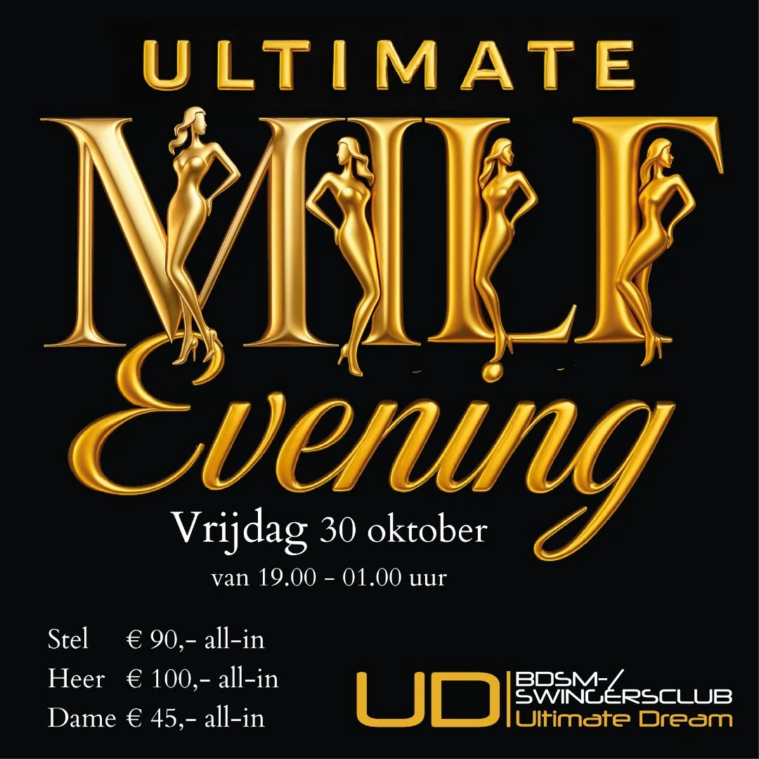 Flyer van Ultimate MILF Evening